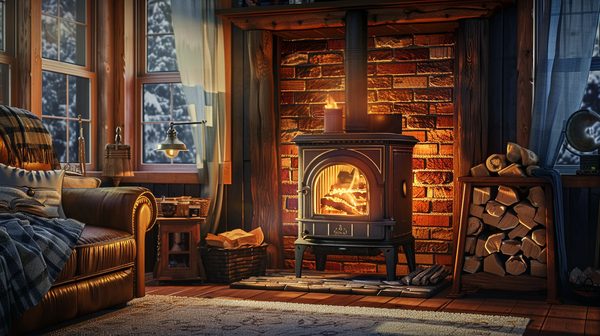 Quel parement mettre derrière poêle à bois : guide des options