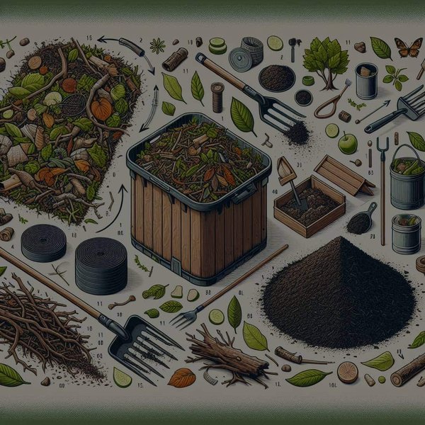 Comment transformer ses déchets de jardin en compost de qualité ?