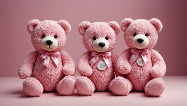 Les ours en rose : un cadeau inoubliable pour chaque occasion